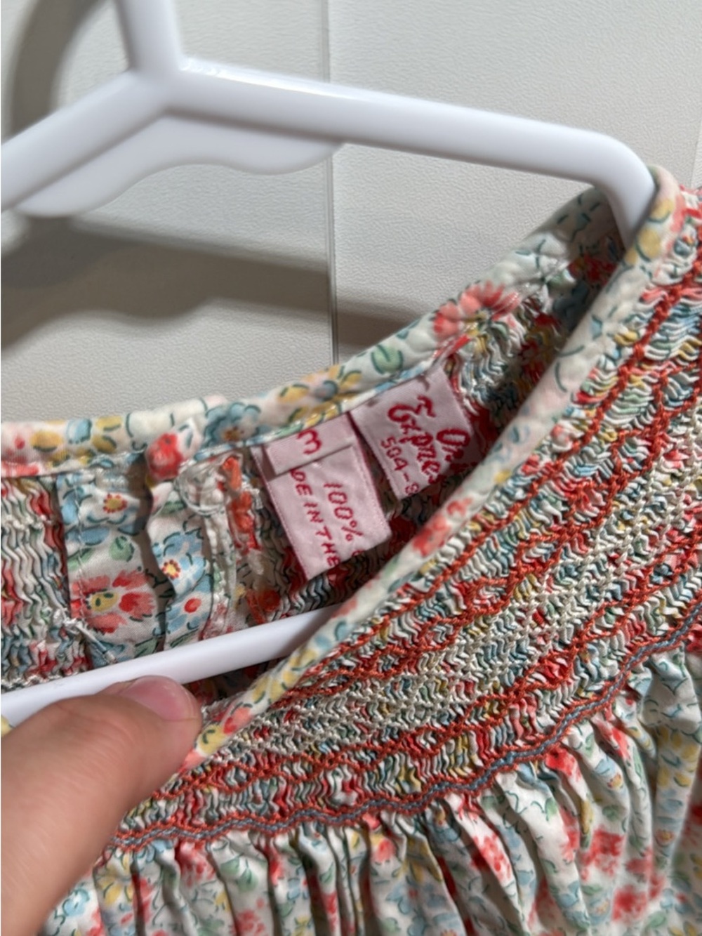 Smocked Floral Puff Sleeve Dress - Picture 3 of 5